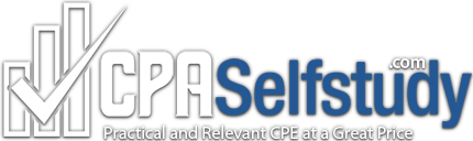 Sign in page for cpaselfstudy.com's courses