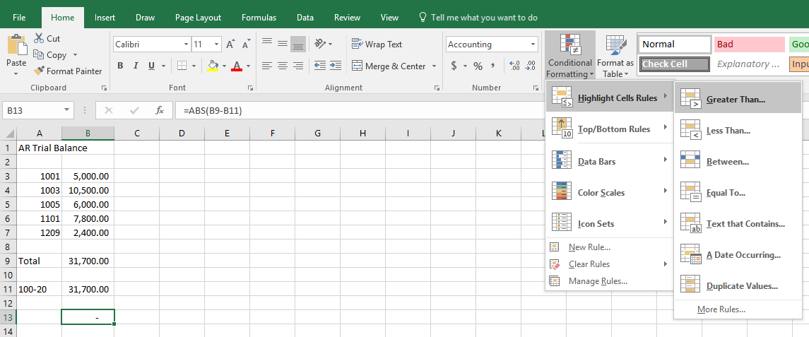 conditional formatting vlookup