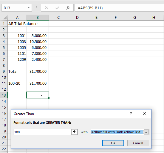 Vlookup and conditional formatting